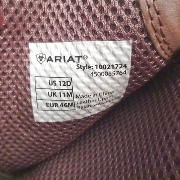 Ariat Sport Wide Square Toe Cowboy Boots Mens 12 D Green Leather Cowboy Botas - Picture 6 of 14